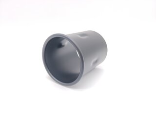 Blende Endtopf schwarz beschichtet 74-89 passt auf 60mm Rohre auch bis 73