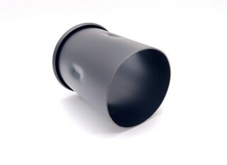 Blende Endtopf schwarz beschichtet 74-89 passt auf 60mm Rohre auch bis 73