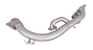 Tube échappt.entre échang.et turbo 930/965 inox anodisé mat