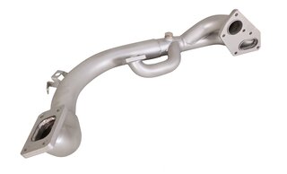 Tube échappt.entre échang.et turbo 930/965 inox anodisé mat