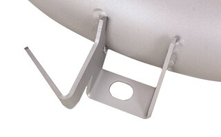 Tube échappt.entre échang.et turbo 930/965 inox anodisé mat