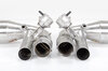 Silencieux sport "Brombacher" pour 991 turbo à clapets avec cata. HD sport 200 cellules (export)