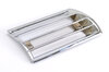 Grill Front 911 1969-73 - Right - Metal with Chrome Plating
