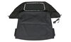 Convertible / Cabrio Top 993 - Complete - Black - with Zipper Window