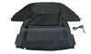 Convertible / Cabrio Top 993 - Complete - Black - with Zipper Window