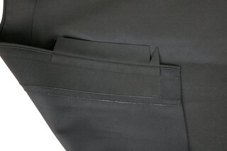 Convertible / Cabrio Top 993 - Complete - Black - with Zipper Window