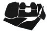 Carpet Set 911 1970-73 - RS 2.7 L 1973 Lightweight - Black - Lightweight Felt - 3.3 lbs. (1.5 kg)