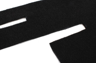 Carpet Set 911 1970-73 - RS 2.7 L 1973 Lightweight - Black - Lightweight Felt - 3.3 lbs. (1.5 kg)