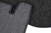 Jeu tapis complet coupé 68-73 noir en moquette bouclée