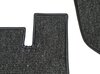 Jeu tapis complet coupé 68-73 noir en moquette bouclée