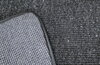 Jeu tapis complet coupé 68-73 noir en moquette bouclée