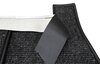 Jeu tapis complet coupé 68-73 noir en moquette bouclée