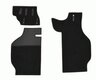 Moquette complet 911 cabrio 74-86  noir Fine-Velour