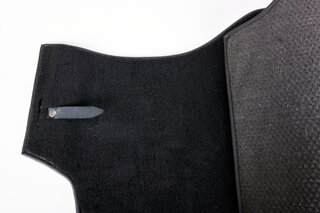 Carpet Set 911 Targa  1974-86 - Complete - Black - Sliverknit Velour