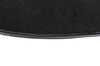 Teppichsatz komplett Targa  86-89  Feinvelour schwarz