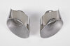 Sport Exhaust Tip Set 993 Narrow Body - Angle Cut Design - Polished Stainless Steel - 4.7"W x 3.3"H