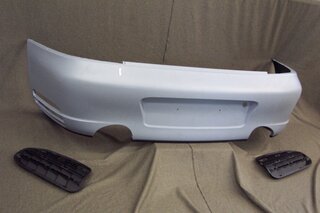 Turbo-Heckschürze für 996 C2/C4 (nicht Parktronik)