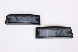 Frontblinkerglas Satz Schwarz (2Stk) 911 74-89