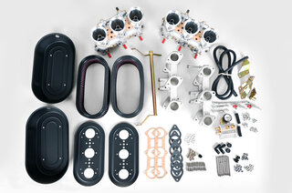 Vergaser-Kit PMO IDA 46 mit Filter und Anbauteilen