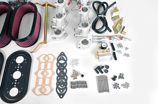 Vergaser-Kit PMO IDA 46 mit Filter und Anbauteilen