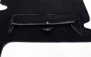 Carpet 964 - Trunk Floor - Black - From Rennsport (RS) Model (LHD)
