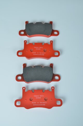 Racing Brake Pad Set - PAGID - RST1 - RED - REAR - Steel Brakes - 18 mm - 4925 RST 1