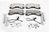 Brake Service Kit front (No Discs) - 95B.1/ 95B.2 Macan - 19"Caliper Red