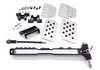 Einstellbares Gaspedal silber mit Noppen, 911/912/914/930/964/993 1965-98