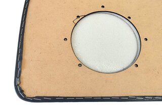 Türverkleidung links, RS 92 Optik - schwarzes Kunstleder