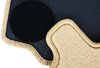 Genuine Floor Mat Set 996 Coupe/ Cabrio - Savanna Beige - With Logo - Left Hand Drive