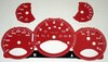FVD Brombacher Instrument Face Set 997.1 Turbo - Guards Red - Manual - KPH - Celcius - With Logo
