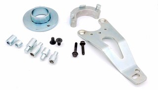 Counterholder for vibration damper / crankshaft