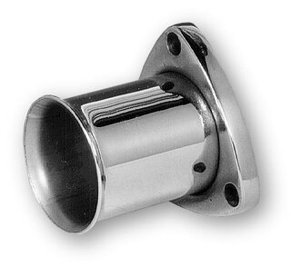 Cross Over Pipe Connector Flange 911 / 930  1978-84 - Stainless Steel