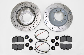Bremsenservice-Kit komplett - HA 993 Turbo/ C4S - Original Bremsscheiben