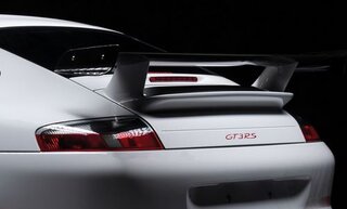 Rear Spoiler 996.2 - 996.2 GT3 RS Tribute - Kevlar Decklid + Wing / Polished Carbon End Plates