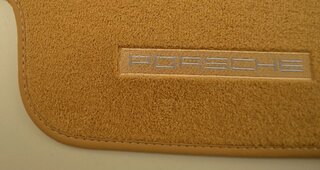 Original Fussmattensatz Cayenne Sandbeige