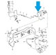 Clutch Hose 993 Turbo - Stainless Steel - 13.2 inch (33.5 cm) - Brass Connections