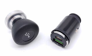 Adaptateur USB (USB A et C) 911/ 912 (1968-73) - Aluminium