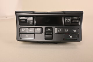 Control panel AC matt black/hi-gloss chrome 981/ 991 (I573,342,-541,-IY2)