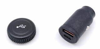 Adaptateur USB (USB A et C) 924 (1976-88) base noire