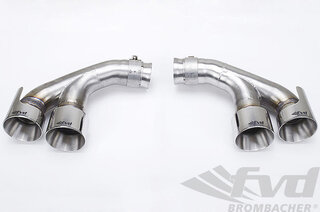 Sport Exhaust System 991.2 Turbo / S - Brombacher - Sound Version - With Tips
