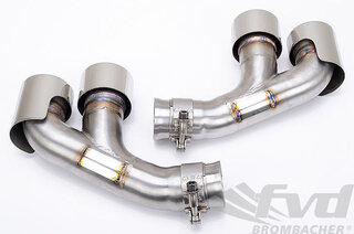 Sport Exhaust System 991.2 Turbo / S - Brombacher - Sound Version - With Tips