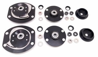 FVD Complete Monoball Camber Plate Set | 993 All Models | Front + Rear | For Coilover Suspension