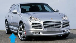 TechArt Side Skirt Set 955 Cayenne Base / S / Turbo - TechArt Type 1 Series