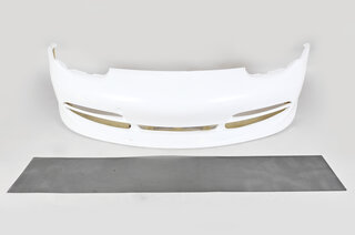 Frontspoiler -GT3-Look- GFK- mit Gitter schwarz