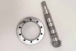 Kegel-Tellerrad 9:35 für 924 / 924 Turbo / 944 / 944-2 - NOS