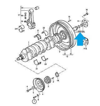 Crankshaft BRG Sleeve 924 - With Needle BRG
