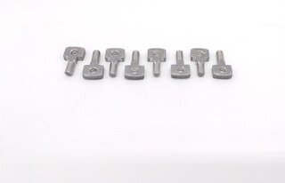 Set (8 Stck) Befestigungsschrauben Lufteinlassgitter Motordeckel 911/ 912 -1968