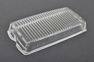 Fog Light Lens 911 1974-86 / 930 1975-77 / 924 1980-88 - Clear - Right or Left - Genuine