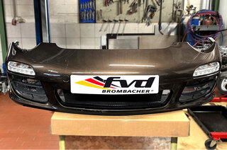 Front Bumper Grill Set 997.2 C2 / C2S / C4 / C4S / Speedster - Black